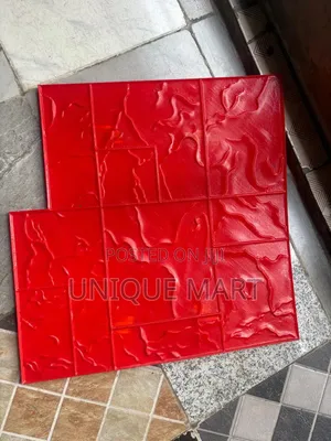 Stamp Mat Used for Creating Textured Pattern on Concrete Surfaces