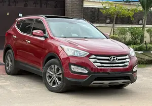 Hyundai Santa Fe 2015 Red