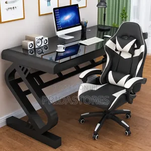 Heavy Duty Modern Study Home Office Gaming Setup