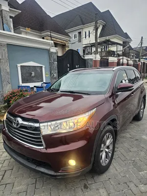 Toyota Highlander 2015 Burgundy