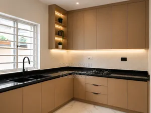 Complete L-Shape Kitchen Cabinet