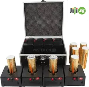 4 Head Cold Spark Fountain Machine – Luxury Celebration Equipment