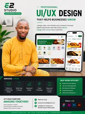 Professional UI/UX Designer | Website Mobile App Design