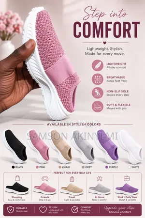 Women's Breathable Slip-on Shoes