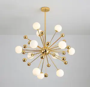 Modern Gold Chandelier
