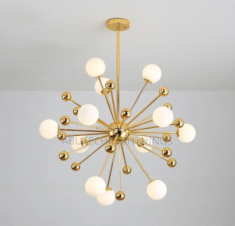 Modern Gold Chandelier