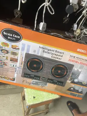 Silver Crest Double Burner Infrared Electric Ceramic Stove.