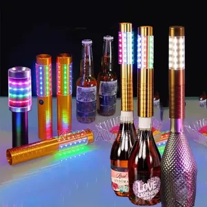 Champagne Dorime Bottle Light – Luxury Decorative LED Lamp