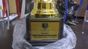 Branding on Trophy Cup