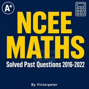 NCEE Maths Solved Past Questions PDF 2016-2022 - Instant Download