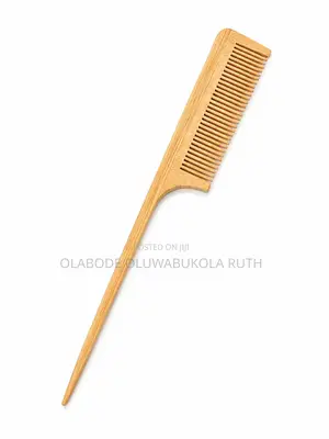 Quality Bamboo Rat Tail Comb