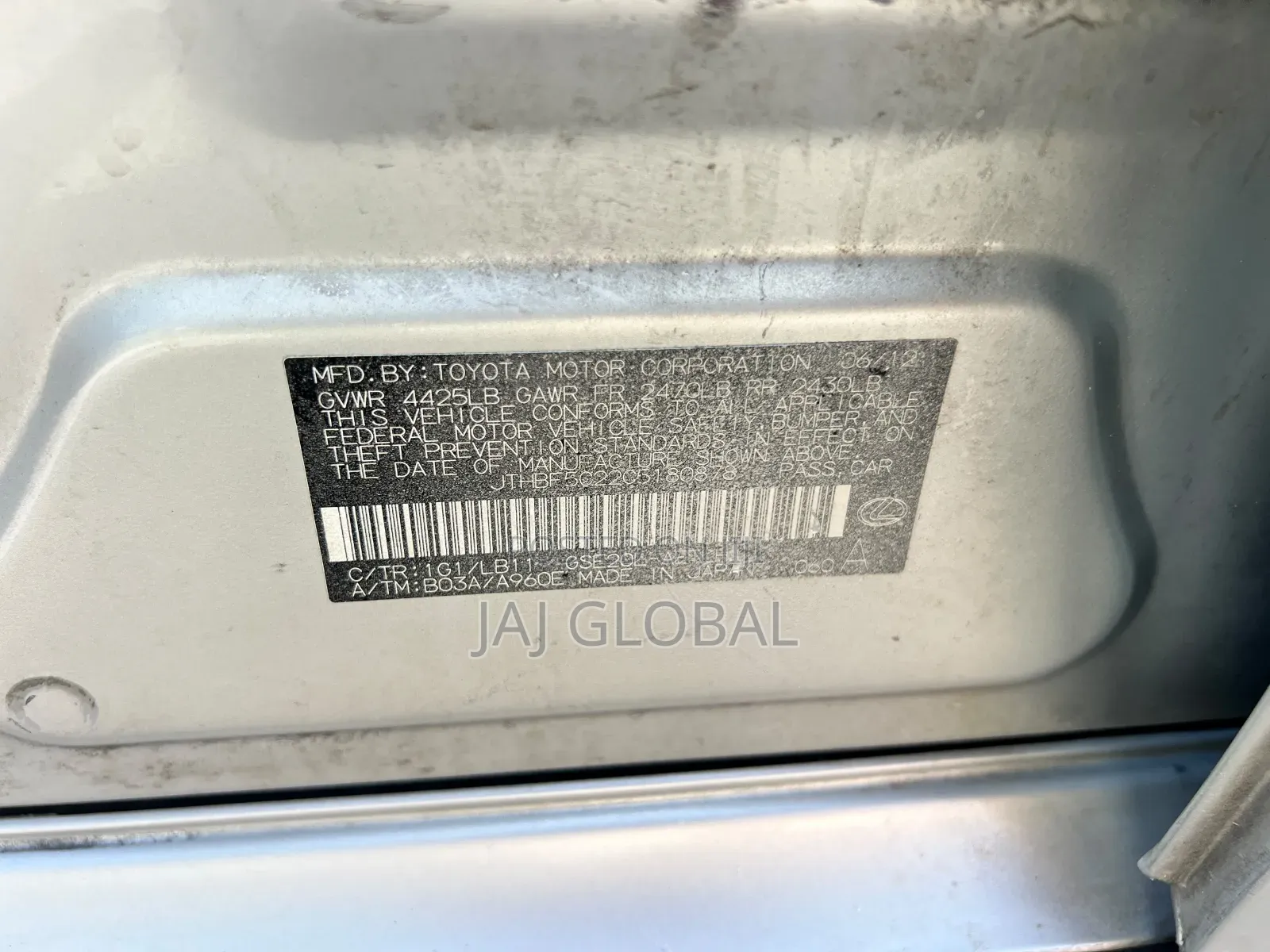 Lexus IS 2012 Silver