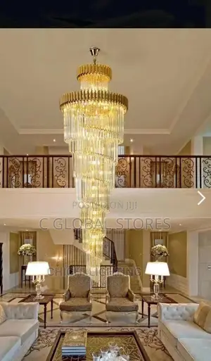 Top Staircase Chandelier