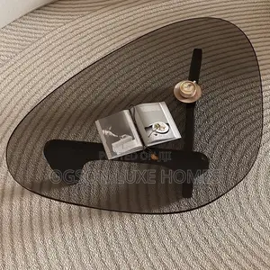 Luxury Center Table With Glass Top