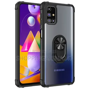 Samsung Galaxy M31s Rugged Transparent Back Case