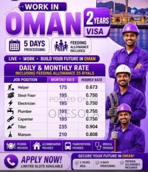 Oman Work Visa (Datour Global Travels and Tours)