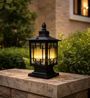 Vintage Cast Pillar Light
