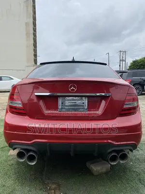 Mercedes-Benz C300 Sport 4Matic Sedan AWD (3.0L 6cyl 7A) 2012 Red