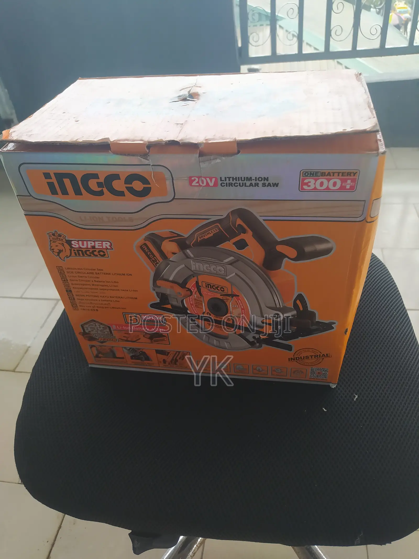 Ingco Circular Saw Machine Cordless