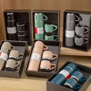 3-in-1 Stainless Steel Vacuum Flask Gift Sets