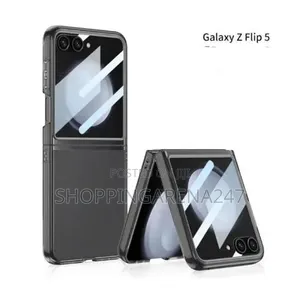 Samsung Galaxy Z Flip 5 Rugged Transparent Back Case