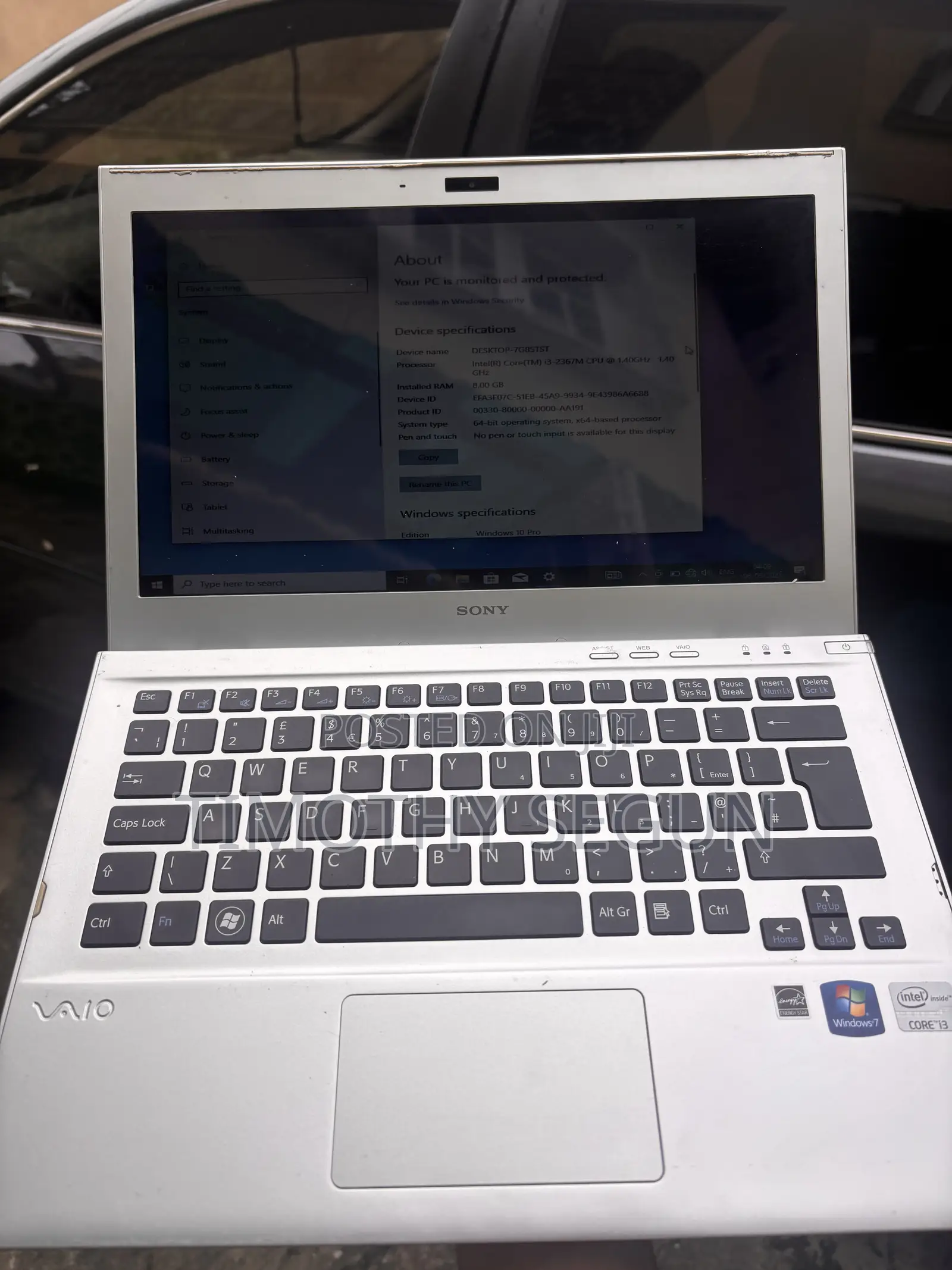 Desktop Computer 8GB Intel Core i3 HDD 320GB