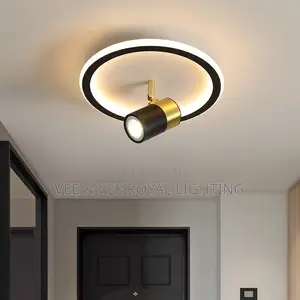 Modern LED Halo Ceiling Light - For Bedroom, Hallway, Hotel