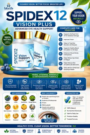 SPIDEX 12 Vision Supplements