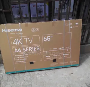 2026 > Hisense 65"inch UHD Vidaa Smart FrameLess TV , netfLix ,Youtube