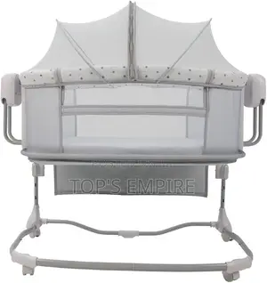 3-in-1 Baby Bassinet Bedside Crib, Swing Mosquito Net
