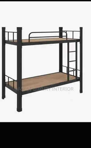 Modern Steel Bunk Bed – Heavy-Duty Space Saver