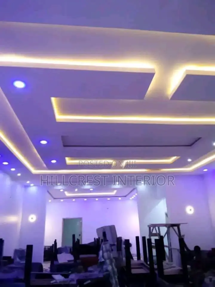 Custom POP Ceiling False Ceiling Installation