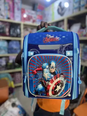 Avengers-Themed Children's School Bag