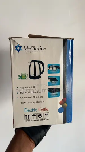 Stainless Steel Electric Water Jug / Kettle - M-Choice 2.2L B1