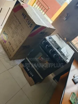 Nexus 3 Burners Gas Cooker With 1 Electric + Oven + Oven Glass Lid