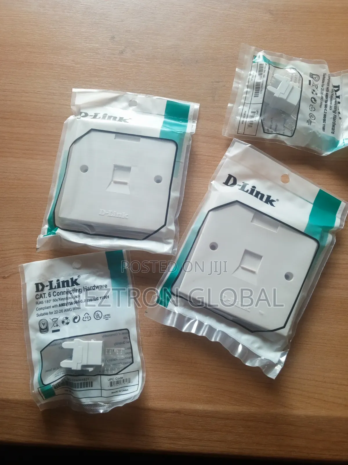D-Link Cat6 Single Faceplate