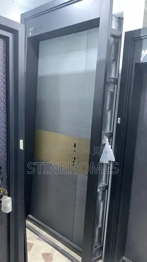 Fireproof Security Steel Door With Smart Lock