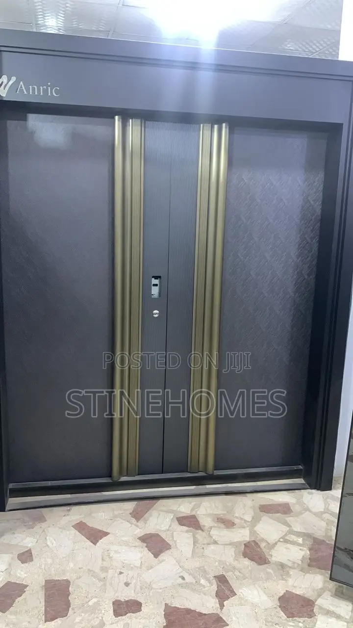 Fireproof Security Steel Door With Smart Lock