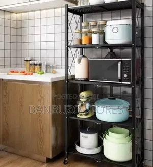 Movable Kitchen Storage Rack