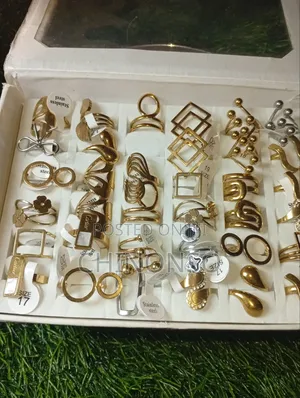 Fashion Rings Silver and Gold