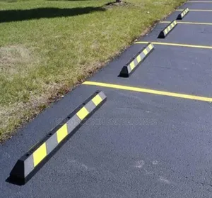 Rubber Wheel Curb Stop Heavy Duty