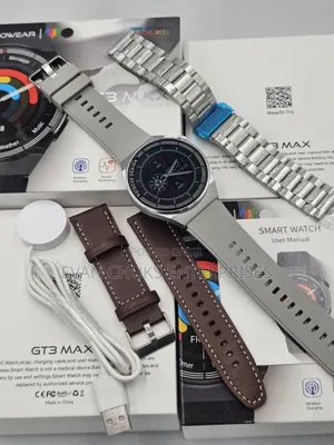 GT3 Max Comes With 3 Strap chain.rubber and Leather