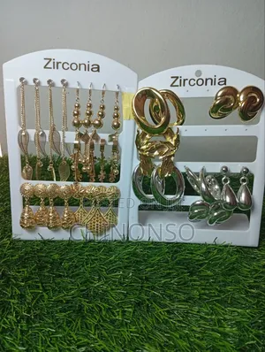 Zirconia Earrings