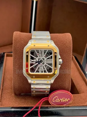 Luxury Cartier Santos Skeleton AAA Quality