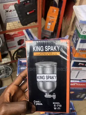 King Spaky Brand Spray Gun Container, Model S-710 W-71