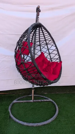 Swing Chair With Red Foam