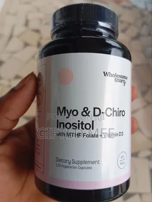 Wholesome Story Myo+d-Chiro Inositol + MTFH Folate + Vit. D3