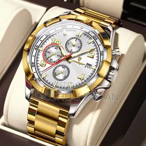 Poedagar Chain Chronograph Watch