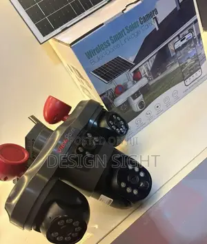 3-Lens Rotating 360 4G Solar Powered Outdoor Security