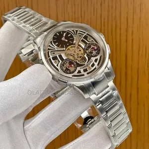 High Quality Hanboro Watch Skeleton Face